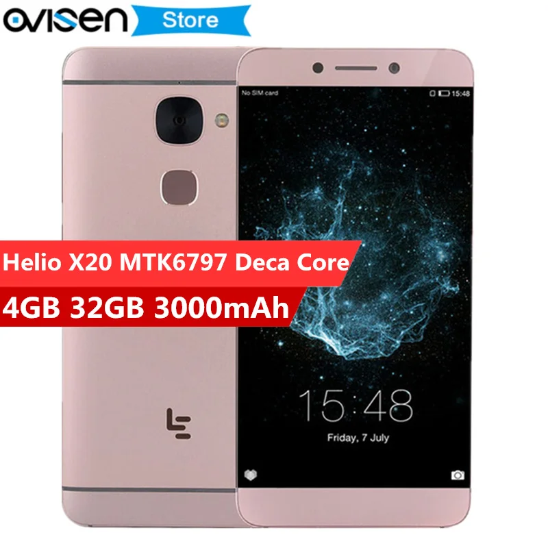 Оригинальный мобильный телефон Letv LeEco Le S3 X626 4 Гб ОЗУ 32 ПЗУ 5 дюйма Helio X20