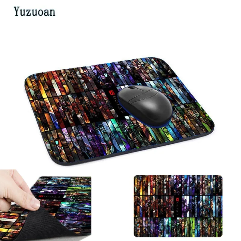 Игровой коврик для мыши Yuzuoan Dota 2 Invoker игровой геймер Коврик компьютерный стол