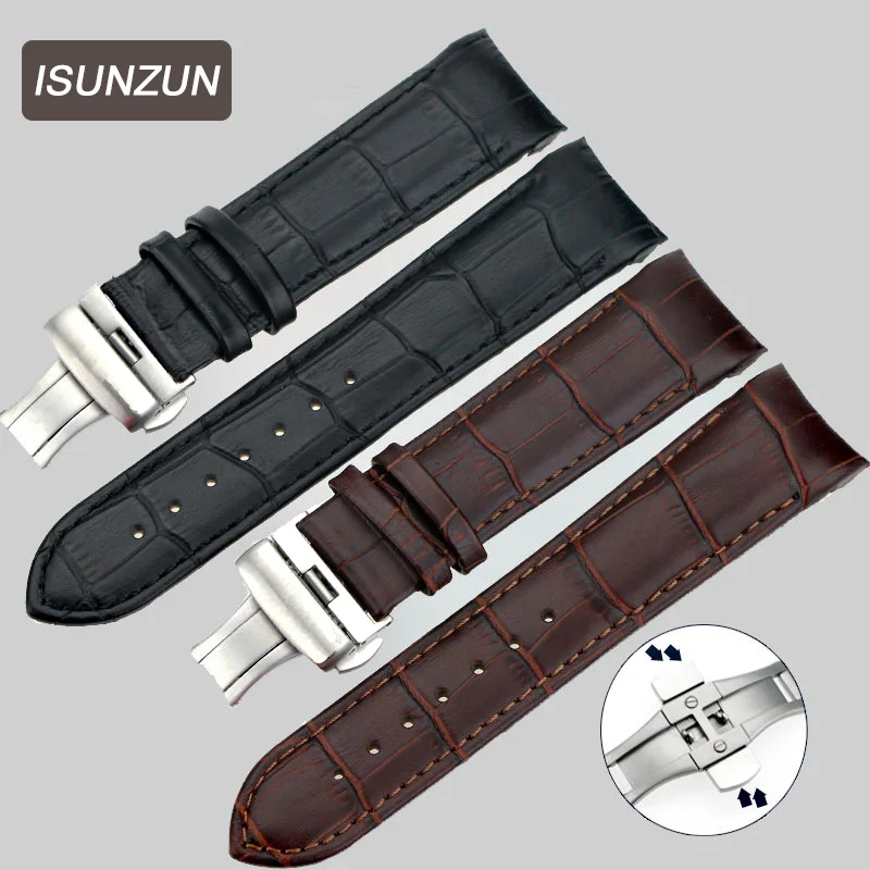 Ремешок ISUNZUN для часов Tissot/Couturier/T035428A ремешок браслеты 22 мм браслет мужчин|22 mm|watch