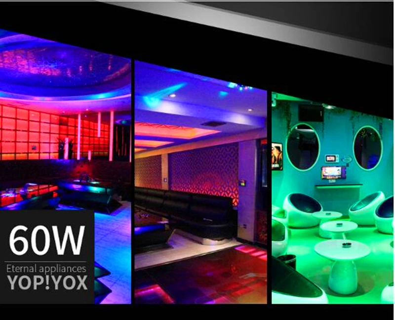 Светодиодный прожектор 60 Вт + flightcase 4 шт.|led dj spot light|moving head lightdj light |