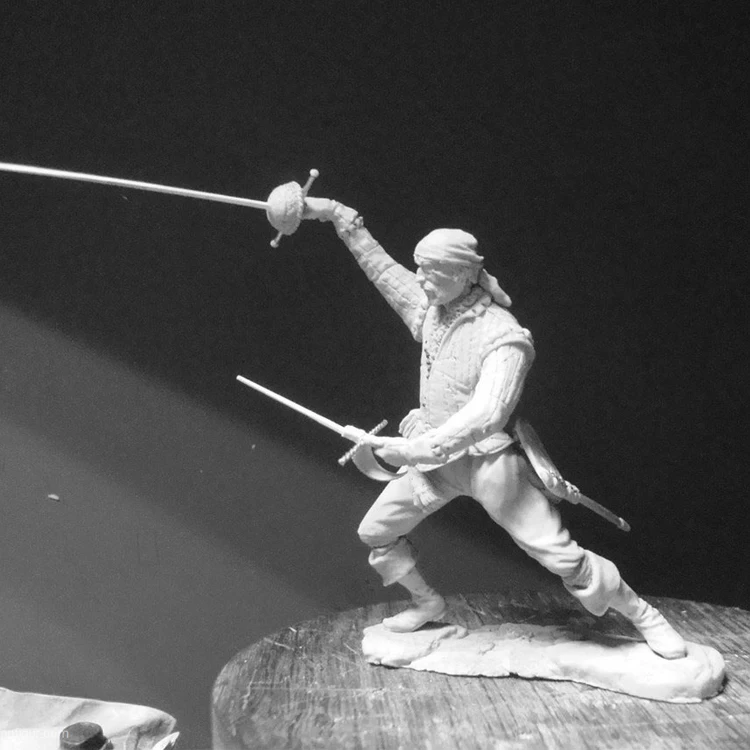 1/24 Duellant две головки фигурка модели из смолы GK несобранный и Неокрашенный