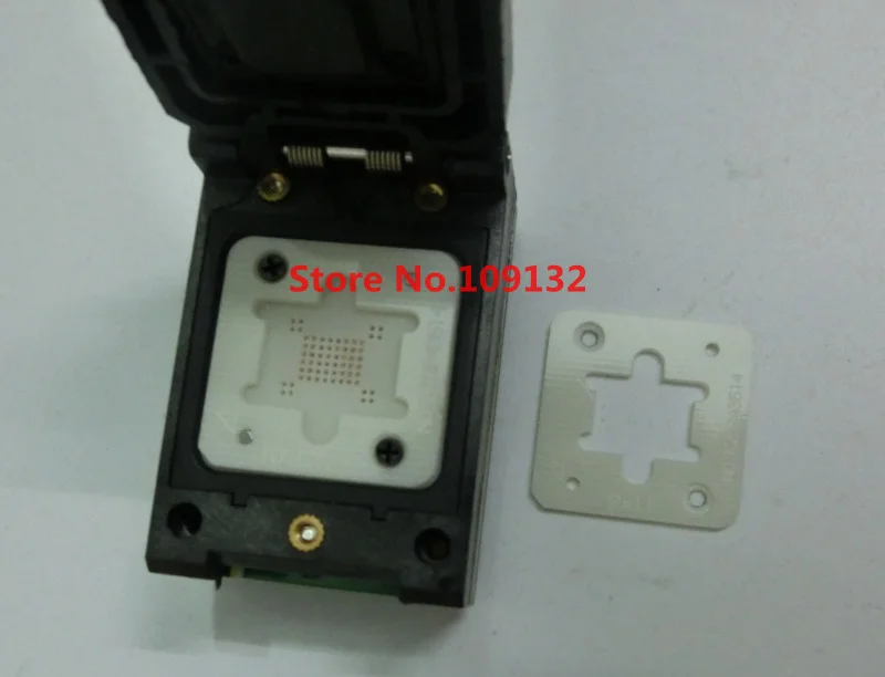 BGA63 0,8 мм IC программатор адаптер/BGA63 IC тестовая розетка/BGA63 до 48 горящая розетка/BGA63 два 9*11 мм 10,5*13,5 мм матрица