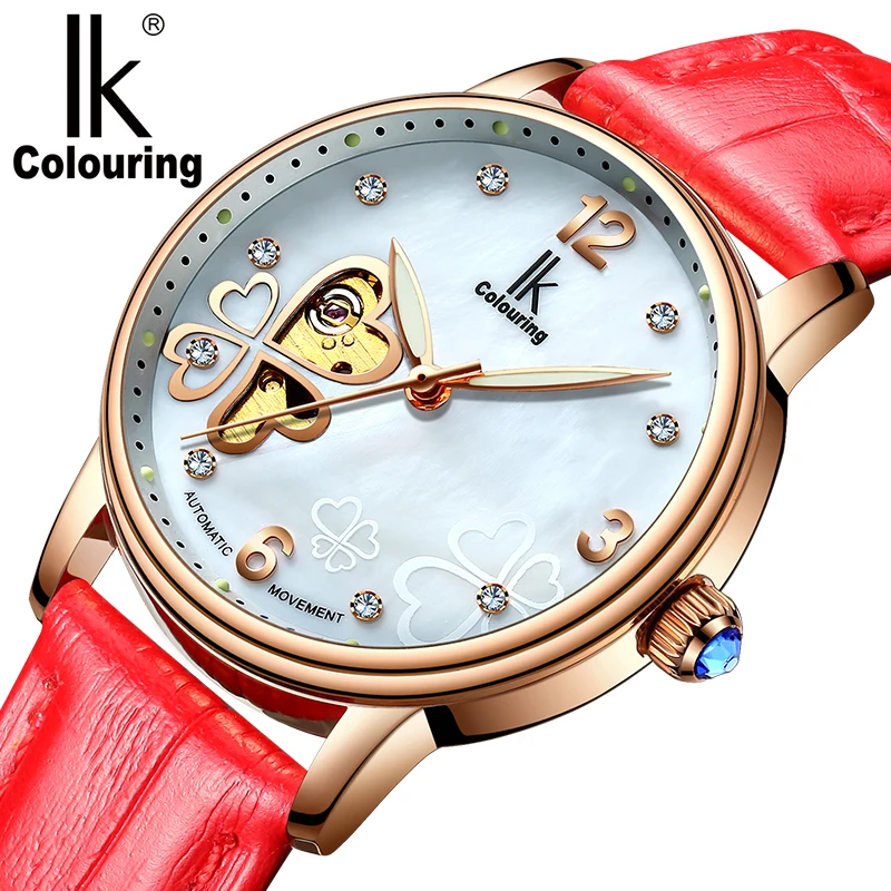 Женские Механические часы Hodinky деловые из натуральной кожи|mujer reloj|mujeres topsmujer dress |