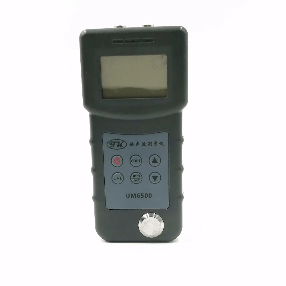 

UM6500 Portable Digital Ultrasonic Thickness Gauge Meter 1.0-245mm,0.05-8inch (in Steel) 0.1mm