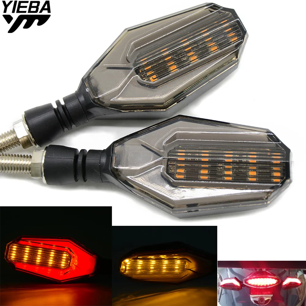 

Universal Motorcycle LED Turn Signal Light for Honda XADV 750 17-18 VFR 1200/F 10-16 ST 1300 BMW F650GS F700GS F800GS/AdventuRe