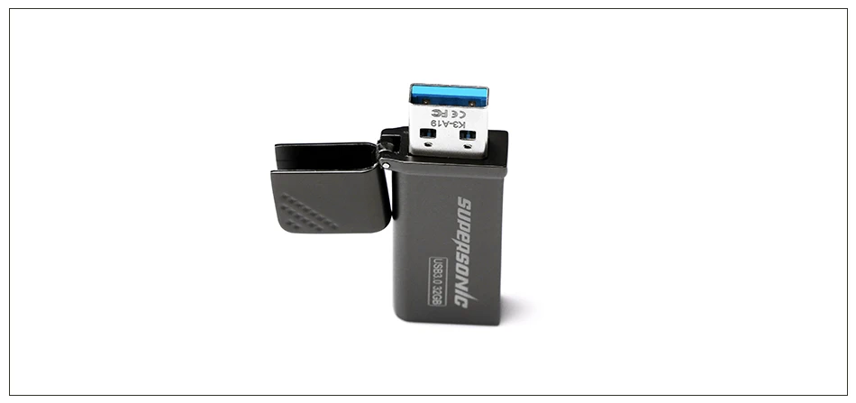 Supersonic K3 usb флеш-накопитель Высокоскоростной USB 3,0 флеш-накопитель 16 ГБ 32 ГБ 64 ГБ 128 ГБ флеш-накопитель металлическая флеш-карта памяти с металлическим колпачком