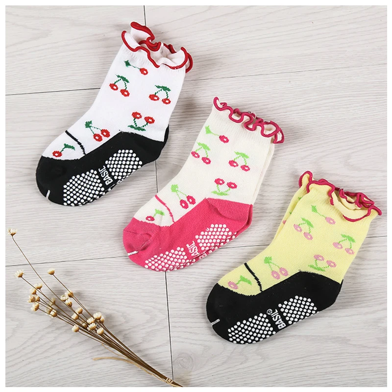 Детские хлопковые носки свободные Нескользящие W017|socks health|sock armysock match |
