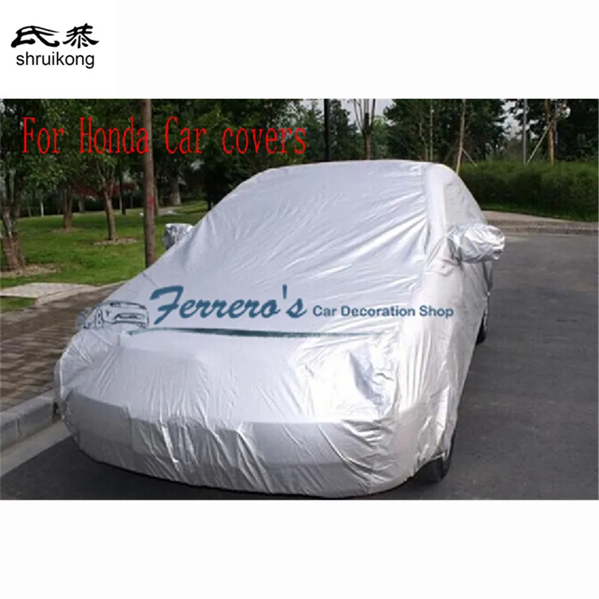 

Car Covers Waterproof Sun UV Snow Dust Rain Resistant Protection Gray for Honda Accord CR-V XR-V FIT Civic CIIMO Other Model