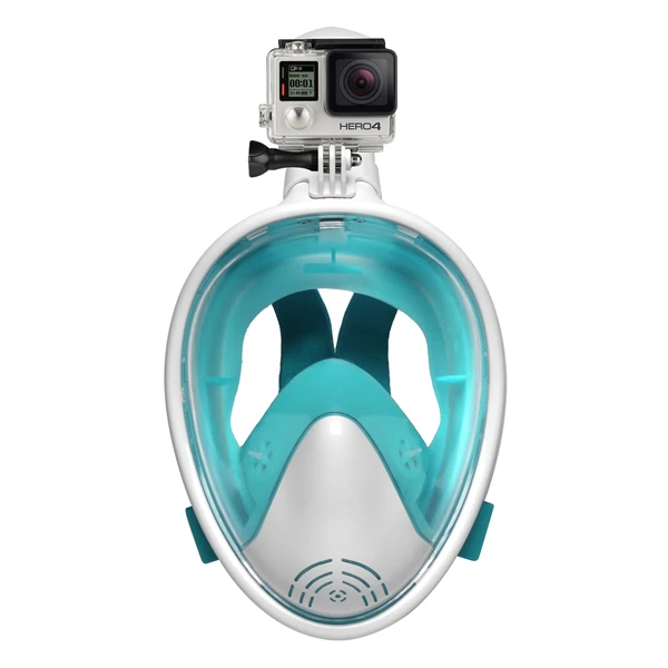 Foldable Diving Mask Зеркальная поверхность дышащая трубка маска подводная противотуманная маска для подводного плавания с анти-плавательная маска трубка - Цвет: Foldable Diving Mask