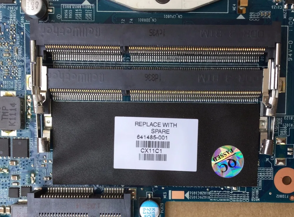 641485-001 для hp Pavilion DV6 материнская плата DV6-6000 HM65 DDR3 Socket PGA989 материнская плата для ноутбука
