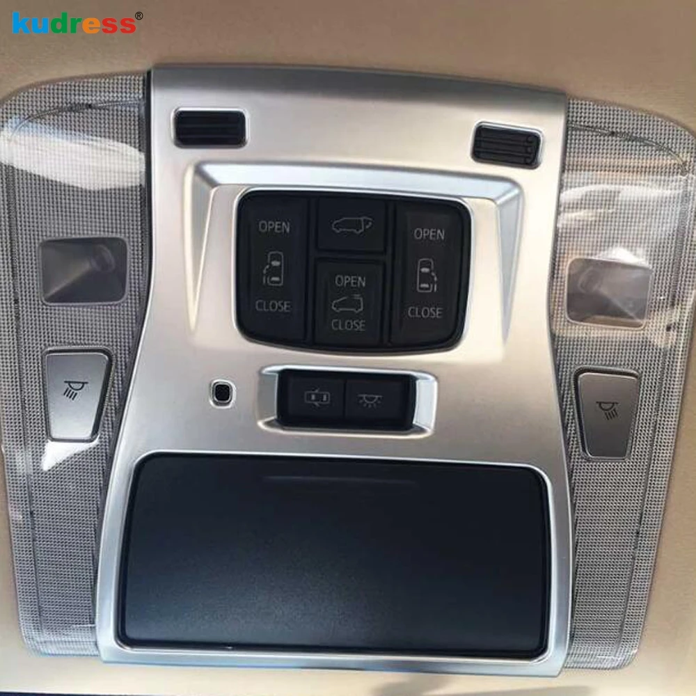 Для Toyota Alphard Vellfire 2016 2018 2019 Стайлинг автомобиля Матовый Интерьер передняя лампа