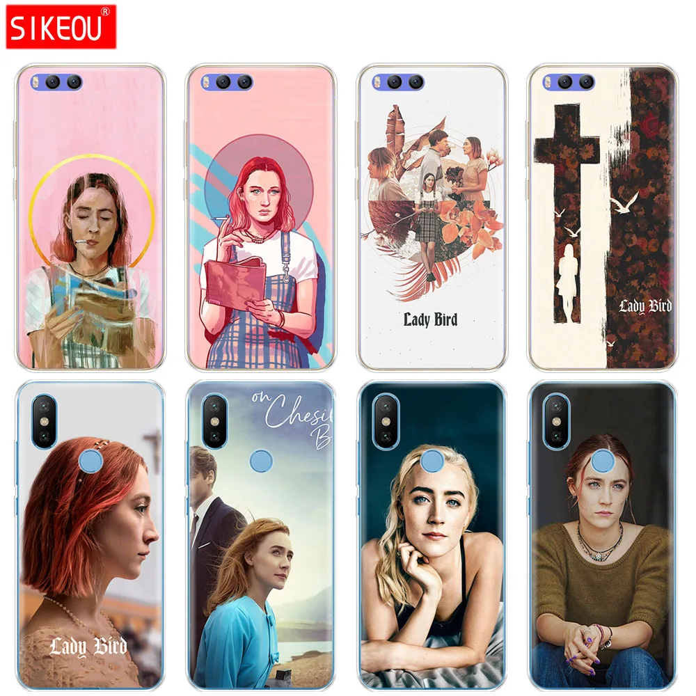 Силиконовый чехол для Xiaomi Mi A1 A2 5 5S 5X 6 Mi5 MI6 NOTE 3 MAX Mix 2 2S saohirronan Lady Bird|Бамперы| |