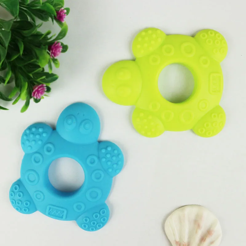 Новые Детские Прорезыватели Силиконовые игрушки детские погремушки животные