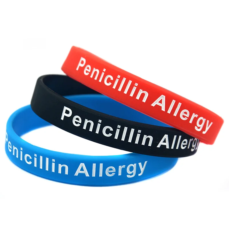 1 шт. силиконовый браслет для напоминания 3 цвета|silicone wristband|medical alert braceletsmedical |