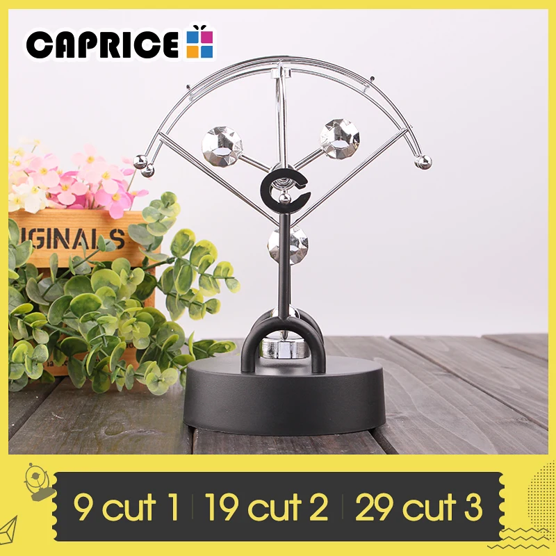 Ньютон колыбель Баланс маятник пластиковая подставка Newtons физика устройство