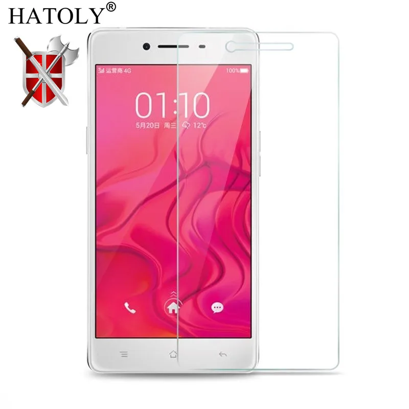 2 шт. стекло на Oppo F1 закаленное для защита экрана HD пленка телефона ультратонкое
