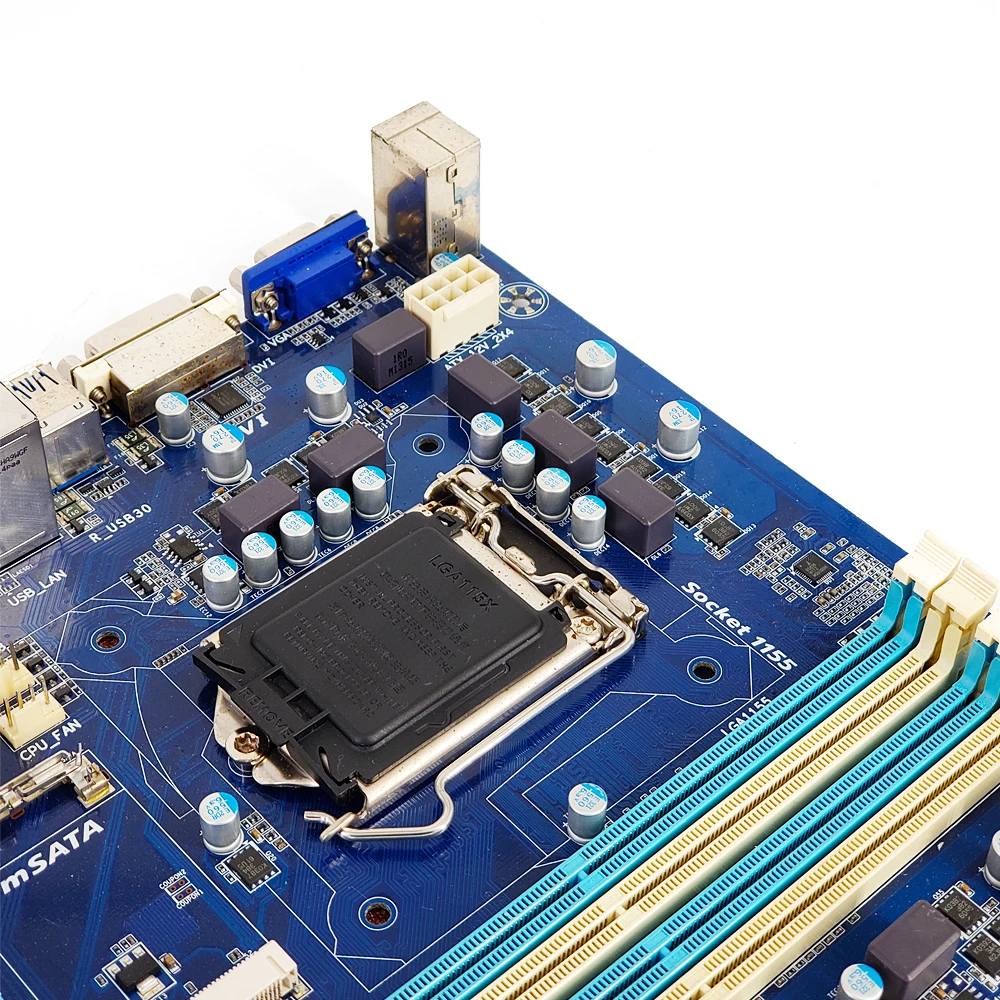 Gigabyte GA-B75-D3V рабочего Материнская плата B75-D3V B75 LGA 1155 Core i7 i5 i3/Pentium/Celeron DDR3 32G SATA3 USB3.0 VGA, HDMI, DVI блок питания ATX