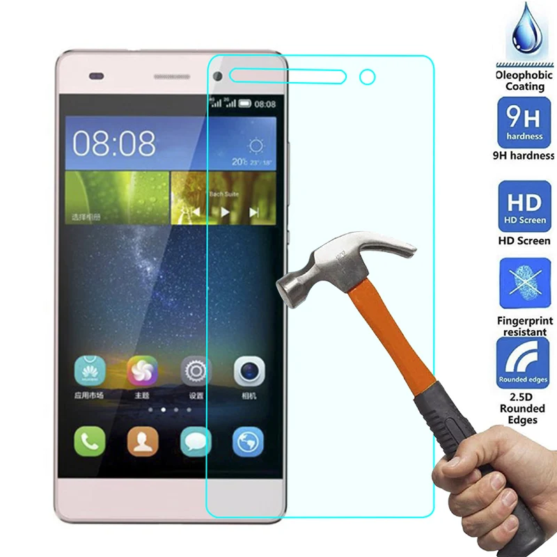 Закаленное стекло 9H для Huawei G8 G8Mini G7 G9 Plus Lite GR3 GX8 защитная пленка P7 P8 Mini P9|Защитные