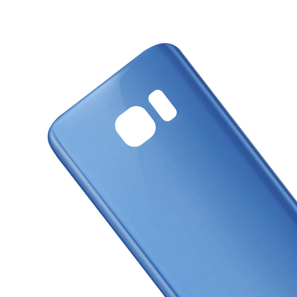 Корпус задняя крышка Чехлы для Samsung Galaxy S7 G9300 Задняя стеклянная батарейного