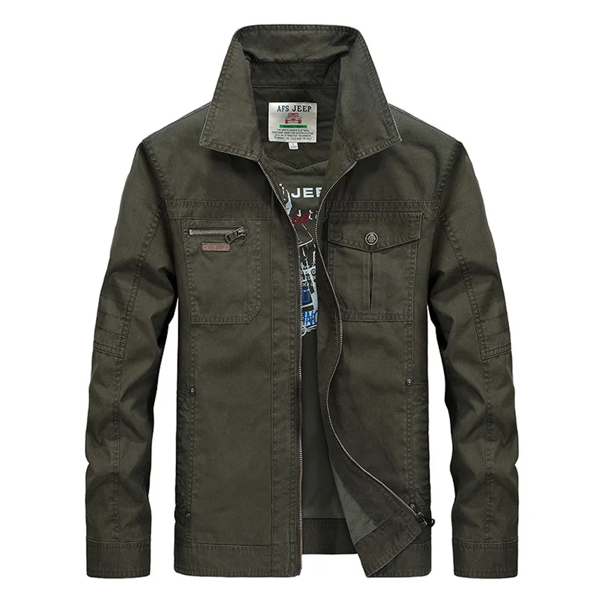 Free Shipping Fall Lapel Coat Pure Color Men's Frock Loose Thin Big Size Military Uniform CXY165 | Мужская одежда