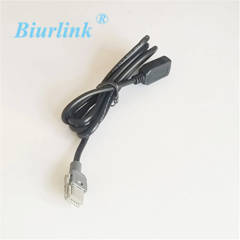 

Biurlink USB Wire Line for Peugeot 307 407 308 408 508 3008 for Citroen C2 C3 C4 C4l C5 RD9 RD43 RD45 CD Player