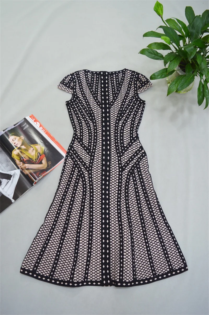 Женское летнее платье с V образным вырезом и рукавами крылышками|Женские платья| |