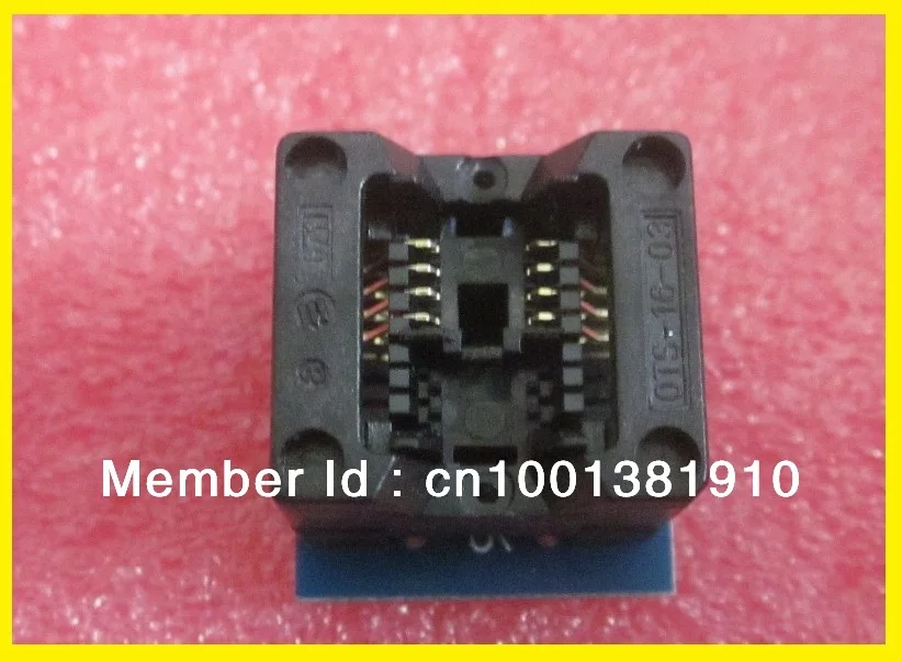 10 шт./лот SOIC8 адаптер SOP8 К DIP8 150Mil IC разъем для USB Универсальный программатор