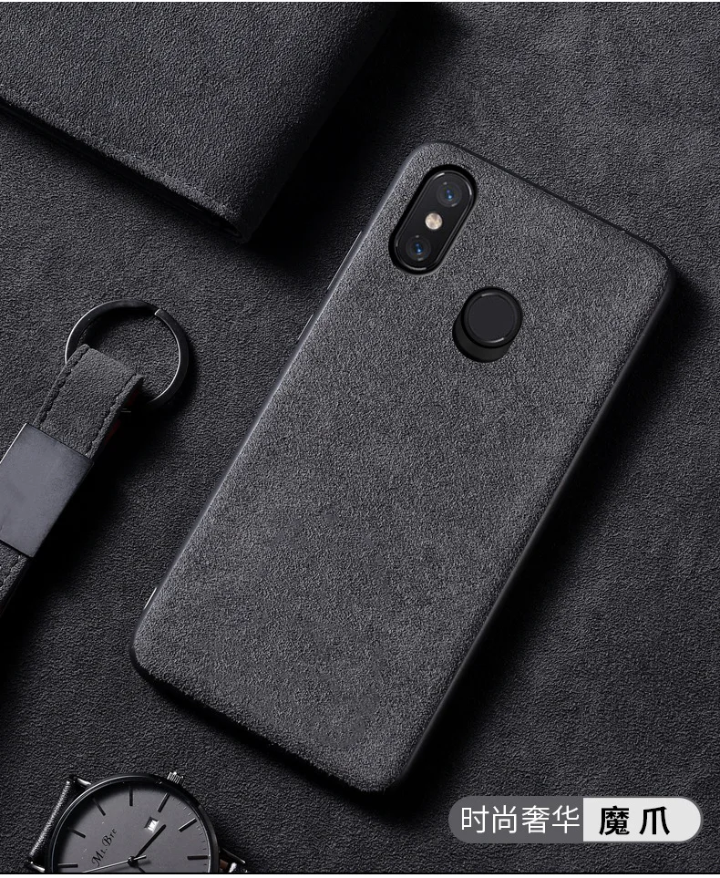 Противоскользящий кожаный меховой чехол для телефона Xiaomi mi 5 6 8 9 mix 2 3 2s max 3 redmi note 7 Marvel Batman чехол с логотипом автомобиля Мягкий край