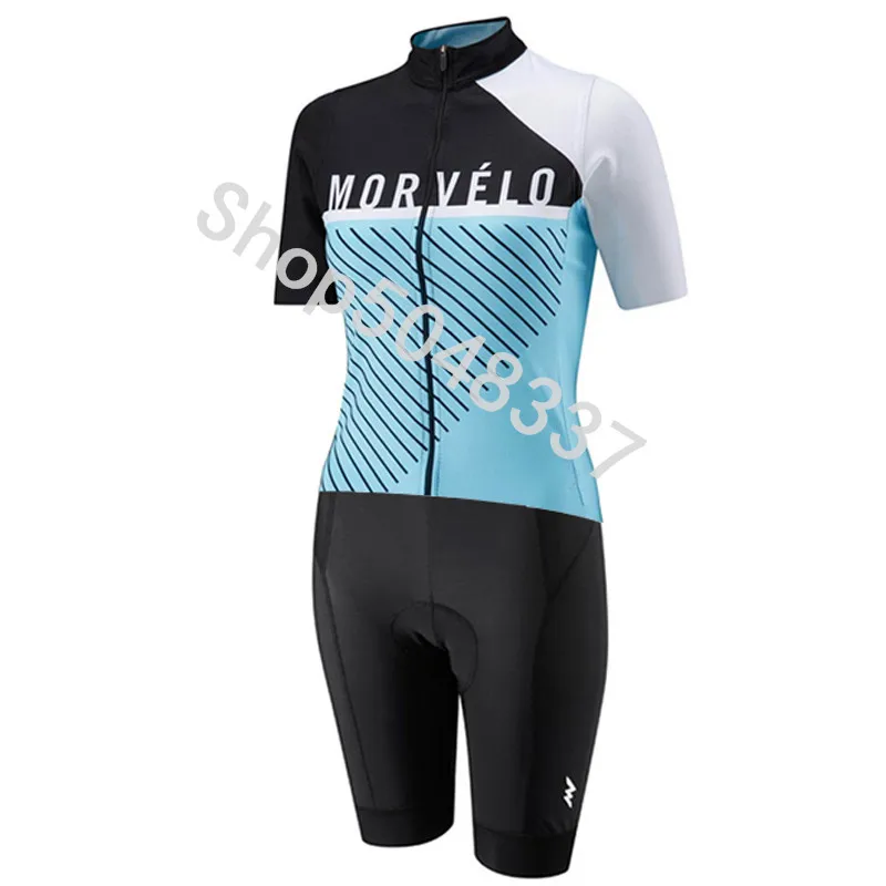 Женский Триатлон Morvelo, велокостюм, Mtb, велосипедная спортивная одежда, Maillot Ciclismo, комбинезоны, дорожный велосипед, костюмы - Цвет: 2