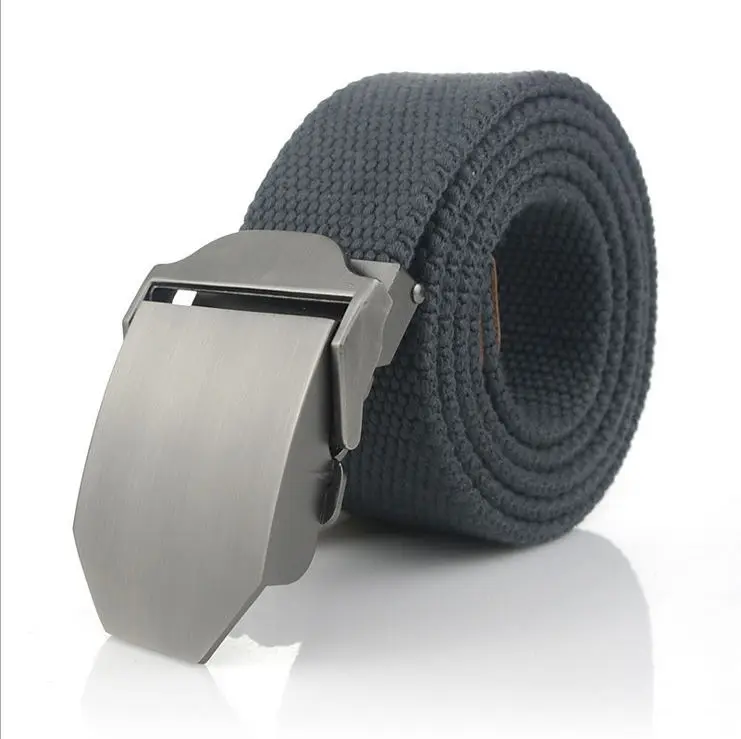 Ремень SupSindy мужской с пряжкой из металлического сплава брезентовый роскошный