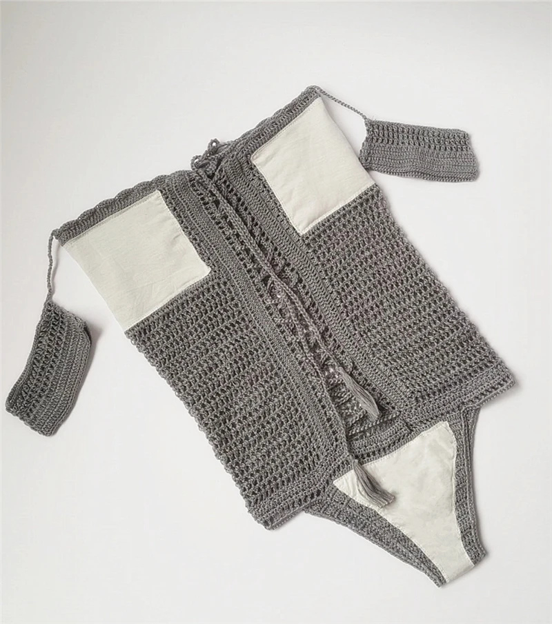 Новый стиль сплошной Бикини бинты off-плечи дамы Плавание одежда Одна деталь