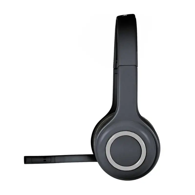 Беспроводная гарнитура logitech H600 2,4 ГГц, игровые стерео наушники, портативные наушники с микрофоном для ПК