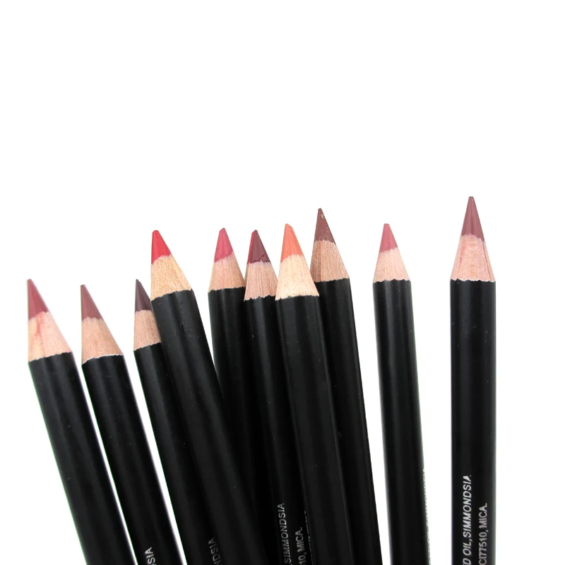 IMAGIC lipliner pen модное длительное увлажнение Lipliner Водостойкий карандаш для губ 12 цветов+ 1 шт. точилка