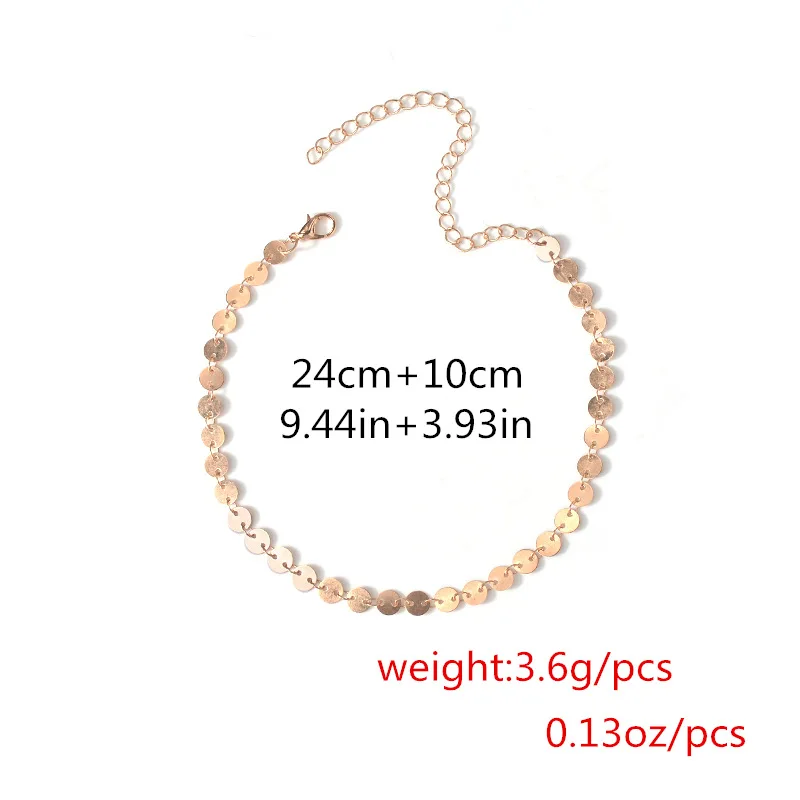 MFNFYH Bohemian Gold Silver Chain Charm bracelets for Women Copper Sequins Armband Upper Arm Body Jewelry Pulseras Mujer | Украшения и