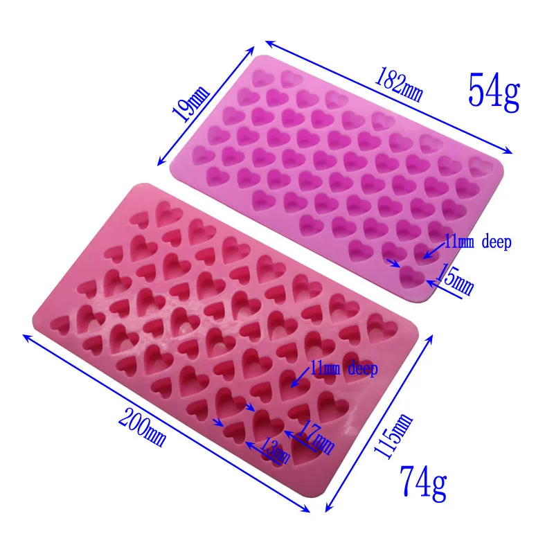 Силиконовая форма для мыла шоколадного торта в форме сердца декоративная свеча