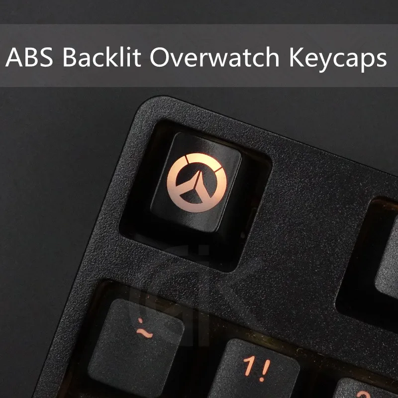 Колпачки для ключей с подсветкой рисунком Overwatch ESC/Enter Keycap Cherry MX клавишные