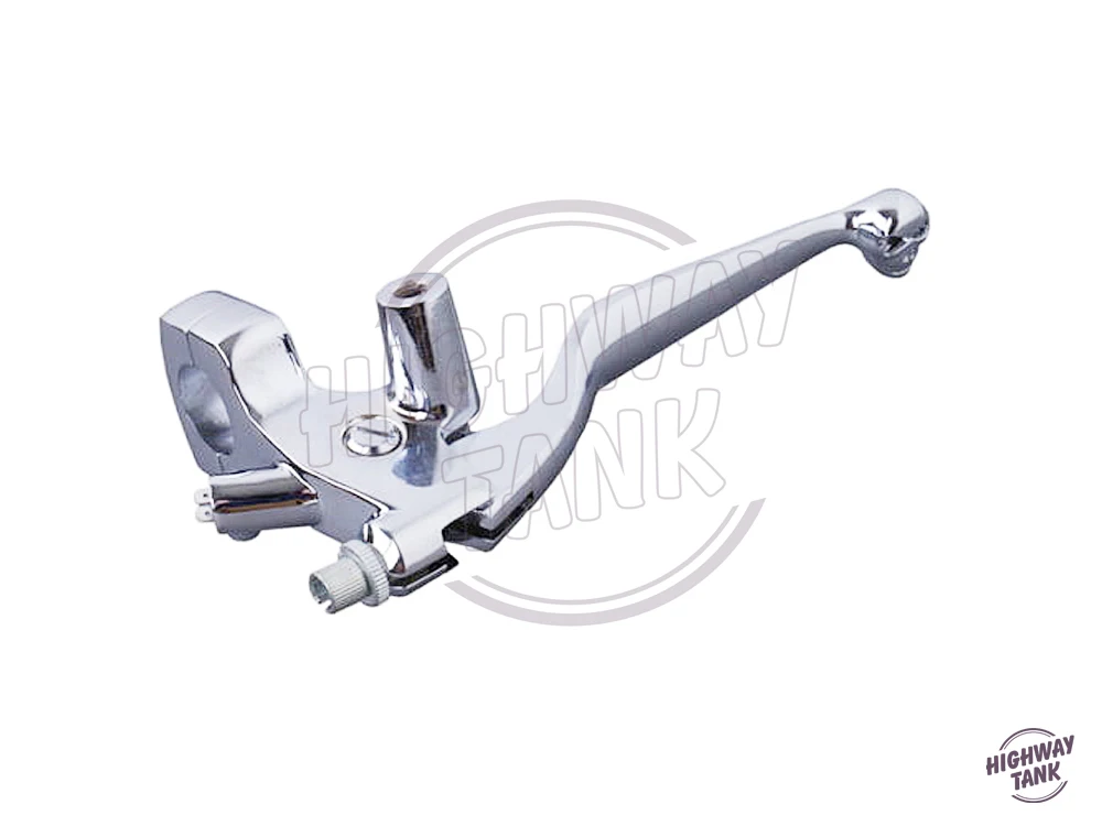 1 &quot25 мм хром CNC мотоцикл тормозной клатч мастер резервуар рычаг чехол для Honda VT750