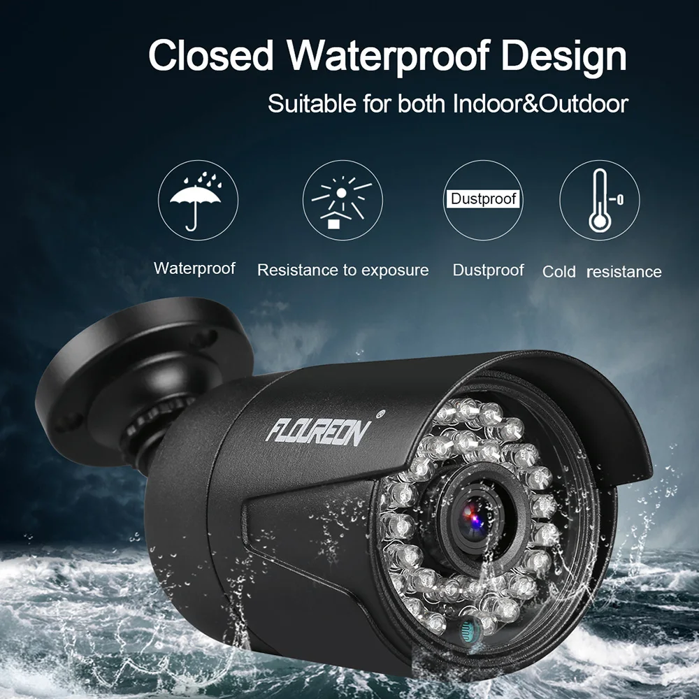 Новая аналоговая наружная камера 1080P 2.0MP 3000TVL NTSC/PAL Водонепроницаемая CCTV AHD DVR