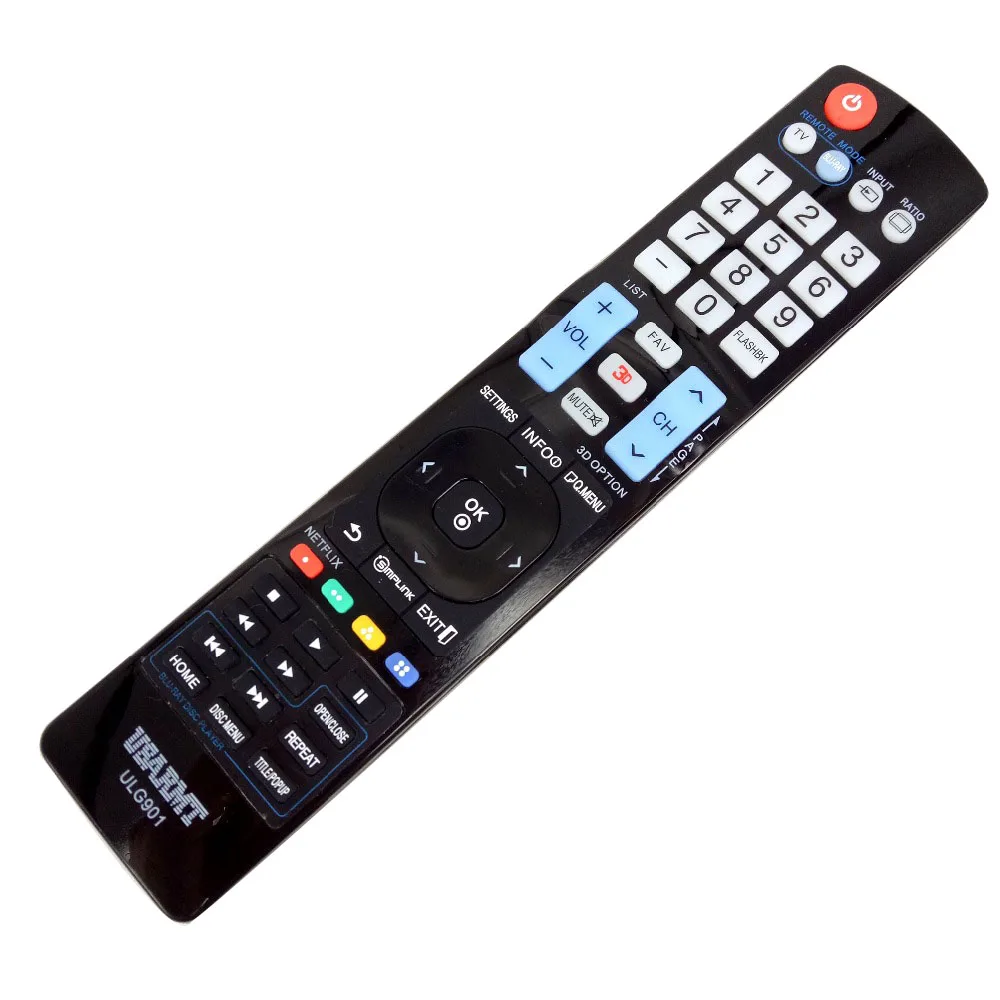 Универсальный пульт дистанционного управления для LG ULG901 TV Blu Ray DVD плеер AKB72914201