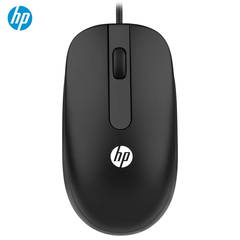 Проводная Мышь HP 1000 DPI для ноутбука ПК игр офиса домашнего бизнеса USB-мышь |