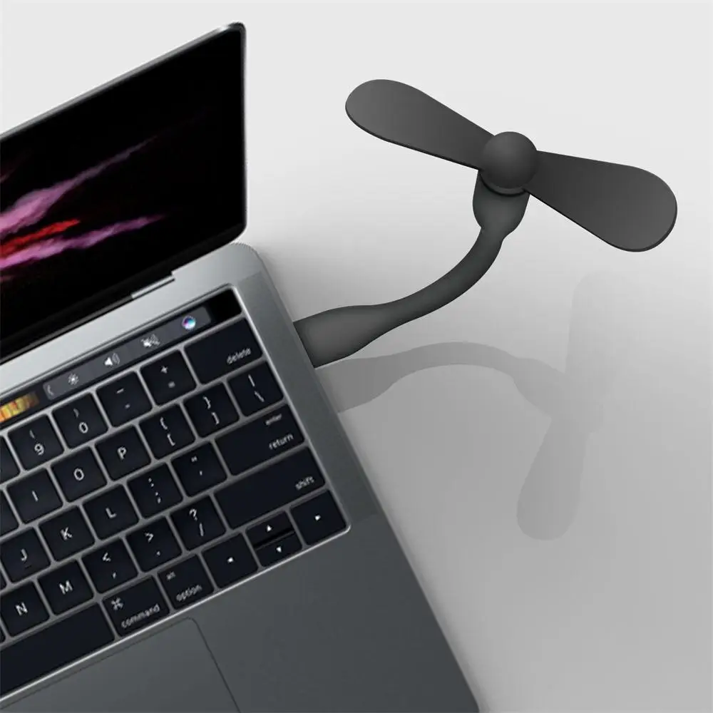 Timethinker USB вентилятор гибкий USB портативный мини-вентилятор карманные вентиляторы для банка питания и ноутбука и компьютера энергосбережение для Xiaomi