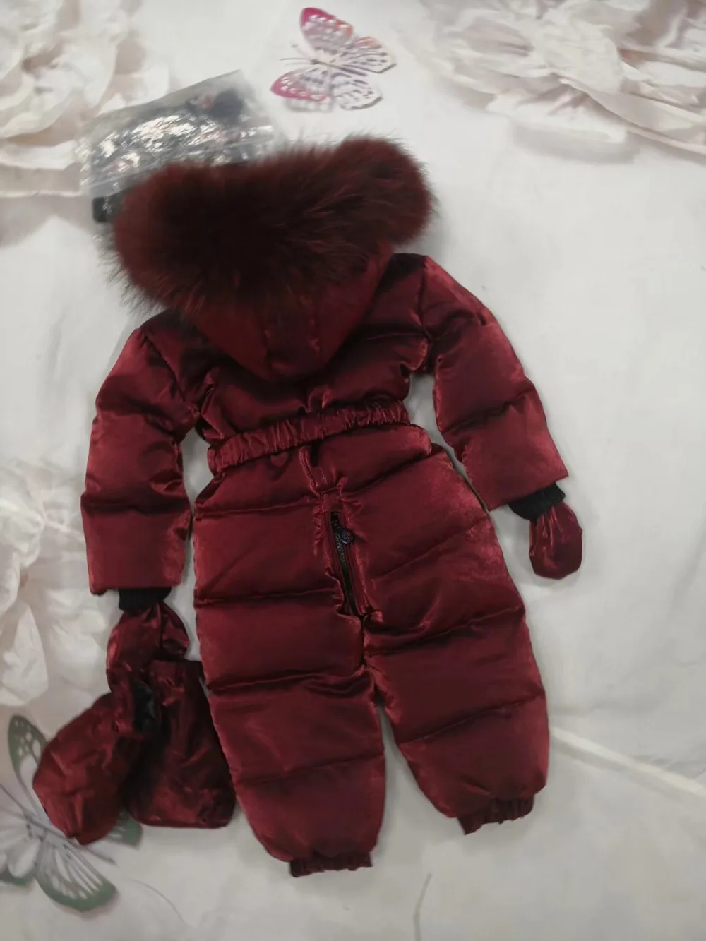 2019 зимнее детское пуховое пальто зимняя куртка пуховик на утином пуху костюм