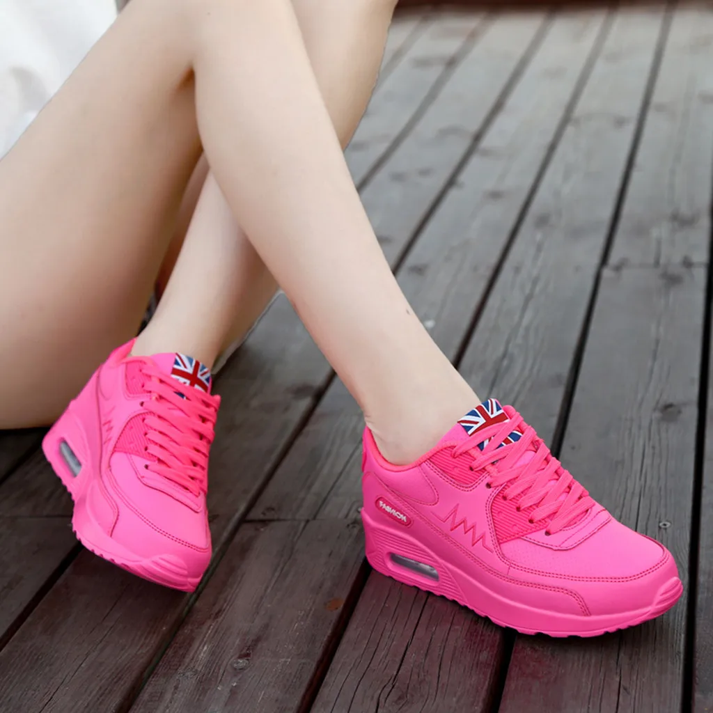 Женские кроссовки дышащие на плоской подошве | Обувь