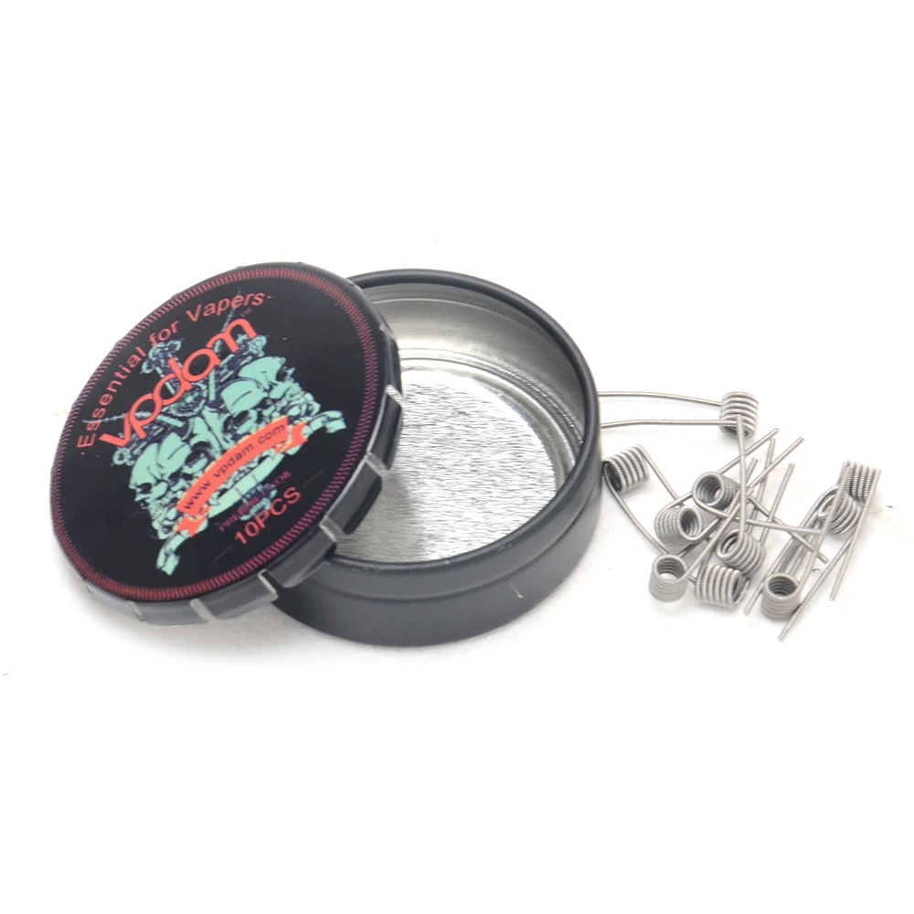 Оригинальный vpdam проволока Clapton ядро завернутый 26GA + 32GA 0.85ohm DIY RDA инструмент для
