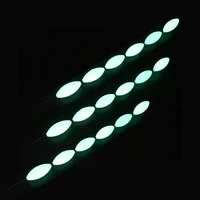 wholesale 6040packslot luminous fishing float glowing seven star float light bobber night vision fishing tackle accessory a126
