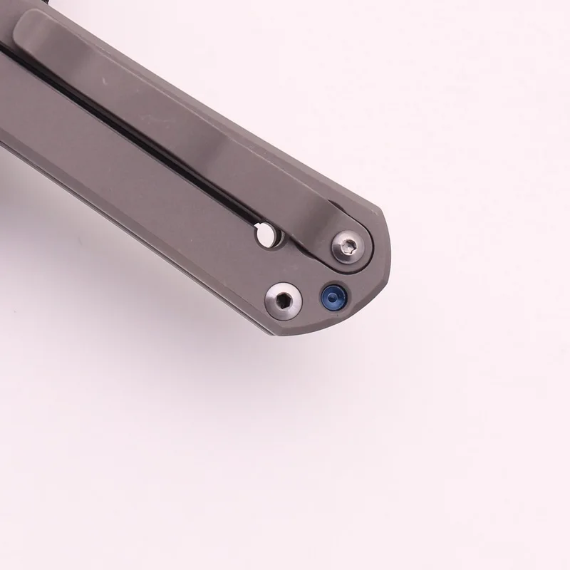 ЛОВОКУ Маленький складной нож для песка с лезвием D2, титановым сплавом ручки, карман для MT на открытом воздухе, кемпинг, охота, тактические ножи выживания.