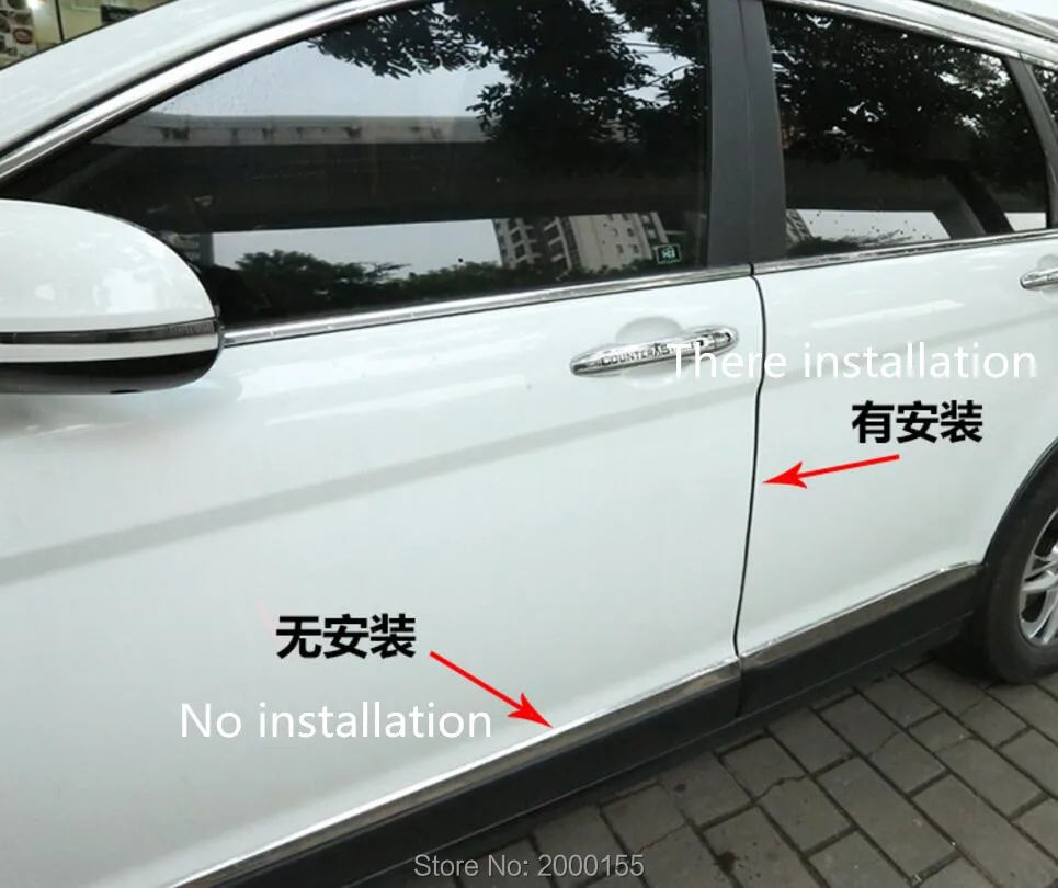 Автомобильные Защитные наклейки на двери для Volkswagen vw POLO Tiguan Passat Golf Jetta Bora Lavida Touareg