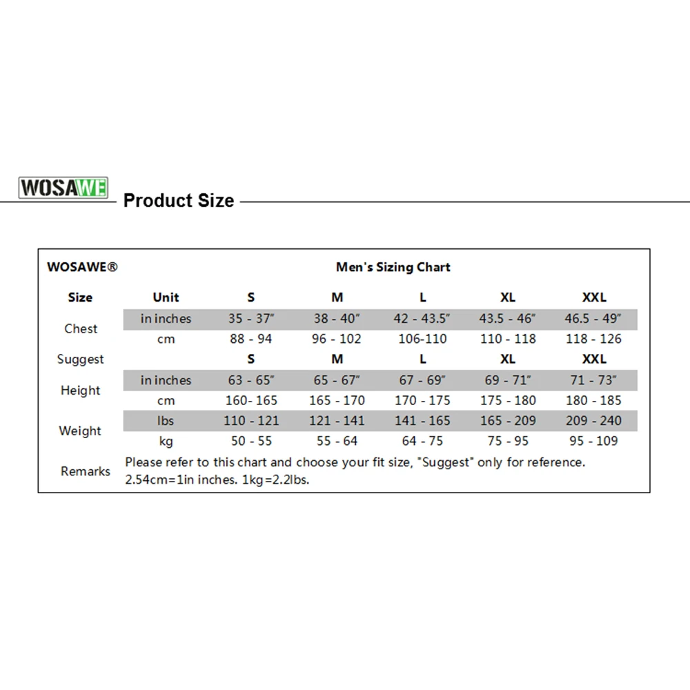 

WOSAWE cycling jersey Jerseys Cycling Ropa Ciclismo Bike Long Sleeve Top Shirt Clothing Bicycle Sportwear All Season Can Use