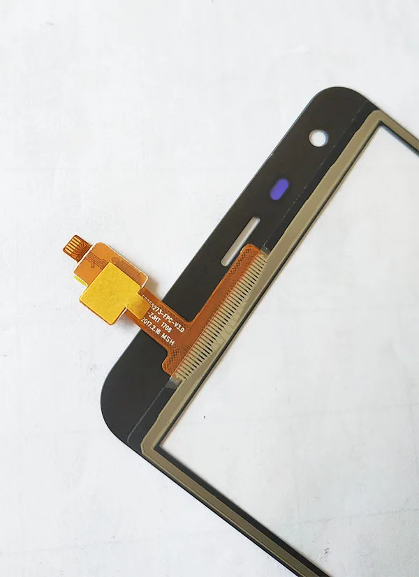 

1PC/ Lot 5.5"For Homtom HT30 HT 30 Touch Screen Digitizer Replacement Part Black Color with tape