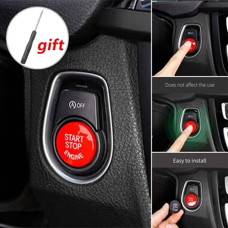 Красная крышка кнопки запуска двигателя для BMW F шасси F10 F20 F30 аксессуары